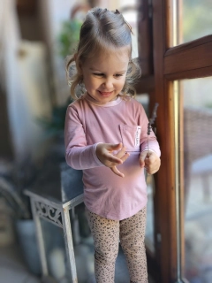 Dievčenský nátelník púdrový Lassie veľk.(92/98, 104/110, 116/122, 128/134, 140/146)